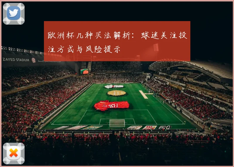 欧洲杯几种买法解析：球迷关注投注方式与风险提示